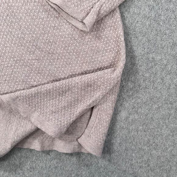 J. Jill Waffle Knit Tunic Sweater Tan Long Sleeve Women's Small Pullover Top - Picture 3 of 9